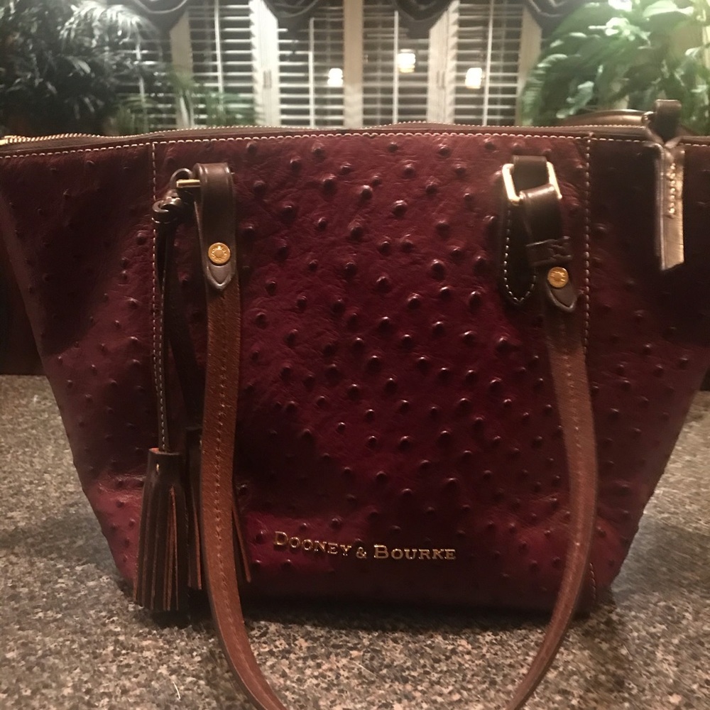 Maroon Leather Donetsk & Bourke
